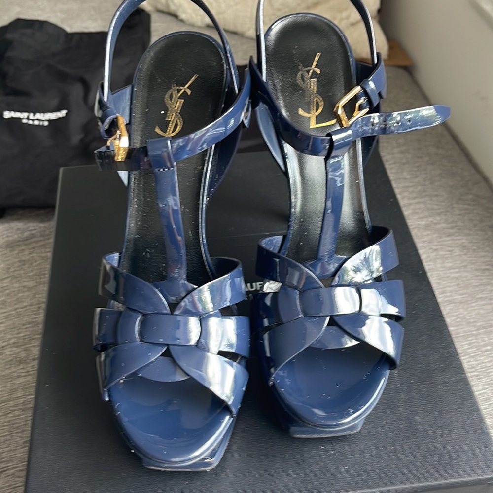 Saint Laurent 105 Tribute Platform Sandal